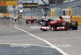 Felipe Massa (BRA), Scuderia Ferrari  09.06.2013. Formula 1 World Championship, Rd 7, Canadian Grand Prix, Montreal, Canada, Race Day.