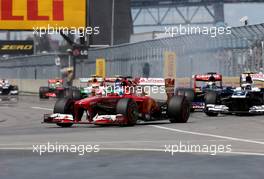 Fernando Alonso (ESP), Scuderia Ferrari  09.06.2013. Formula 1 World Championship, Rd 7, Canadian Grand Prix, Montreal, Canada, Race Day.