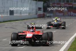 Max Chilton (GBR), Marussia F1 Team  09.06.2013. Formula 1 World Championship, Rd 7, Canadian Grand Prix, Montreal, Canada, Race Day.