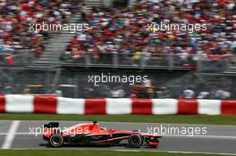Jules Bianchi (FRA) Marussia F1 Team MR02. 09.06.2013. Formula 1 World Championship, Rd 7, Canadian Grand Prix, Montreal, Canada, Race Day.