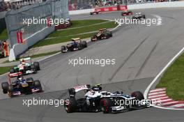 Valtteri Bottas (FIN) Williams FW35. 09.06.2013. Formula 1 World Championship, Rd 7, Canadian Grand Prix, Montreal, Canada, Race Day.