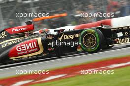 Kimi Raikkonen (FIN) Lotus F1 E21. 08.06.2013. Formula 1 World Championship, Rd 7, Canadian Grand Prix, Montreal, Canada, Qualifying Day.