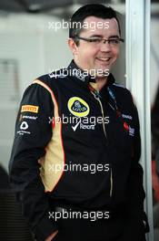 Eric Boullier (FRA) Lotus F1 Team Principal. 09.06.2013. Formula 1 World Championship, Rd 7, Canadian Grand Prix, Montreal, Canada, Race Day.