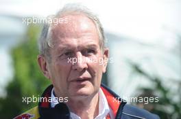 Dr Helmut Marko (AUT) Red Bull Motorsport Consultant. 09.06.2013. Formula 1 World Championship, Rd 7, Canadian Grand Prix, Montreal, Canada, Race Day.