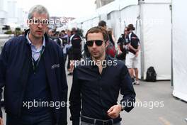 (L to R): Alessandro Alunni Bravi (ITA) All Road Management with Nicolas Todt (FRA) Driver Manager. 09.06.2013. Formula 1 World Championship, Rd 7, Canadian Grand Prix, Montreal, Canada, Race Day.