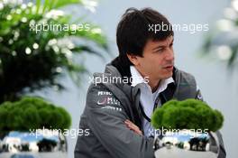 Toto Wolff (GER) Mercedes AMG F1 Shareholder and Executive Director. 09.06.2013. Formula 1 World Championship, Rd 7, Canadian Grand Prix, Montreal, Canada, Race Day.