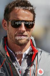 Jenson Button (GBR) McLaren. 09.06.2013. Formula 1 World Championship, Rd 7, Canadian Grand Prix, Montreal, Canada, Race Day.