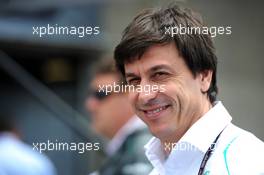 Toto Wolff (GER) Mercedes AMG F1 Shareholder and Executive Director. 09.06.2013. Formula 1 World Championship, Rd 7, Canadian Grand Prix, Montreal, Canada, Race Day.