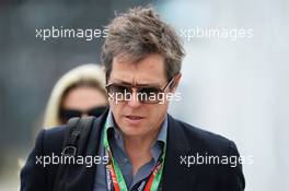 Hugh Grant (GBR) Actor. 09.06.2013. Formula 1 World Championship, Rd 7, Canadian Grand Prix, Montreal, Canada, Race Day.