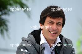 Toto Wolff (GER) Mercedes AMG F1 Shareholder and Executive Director. 09.06.2013. Formula 1 World Championship, Rd 7, Canadian Grand Prix, Montreal, Canada, Race Day.