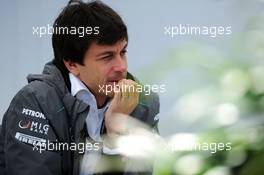 Toto Wolff (GER) Mercedes AMG F1 Shareholder and Executive Director. 09.06.2013. Formula 1 World Championship, Rd 7, Canadian Grand Prix, Montreal, Canada, Race Day.