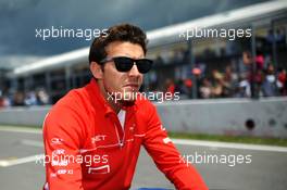 Jules Bianchi (FRA) Marussia F1 Team on the drivers parade. 09.06.2013. Formula 1 World Championship, Rd 7, Canadian Grand Prix, Montreal, Canada, Race Day.