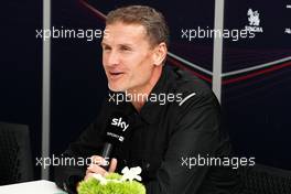 David Coulthard (GBR) Red Bull Racing and Scuderia Toro Advisor / BBC Television Commentator. 06.06.2013. Formula 1 World Championship, Rd 7, Canadian Grand Prix, Montreal, Canada, Preparation Day.