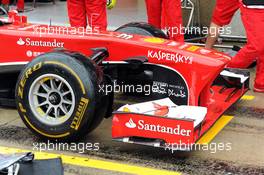 Ferrari F138 front wing. 06.06.2013. Formula 1 World Championship, Rd 7, Canadian Grand Prix, Montreal, Canada, Preparation Day.