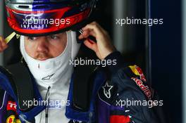 Sebastian Vettel (GER) Red Bull Racing. 12.04.2013. Formula 1 World Championship, Rd 3, Chinese Grand Prix, Shanghai, China, Practice Day.