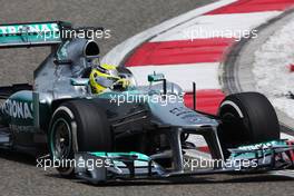 Nico Rosberg (GER) Mercedes AMG F1 W04. 12.04.2013. Formula 1 World Championship, Rd 3, Chinese Grand Prix, Shanghai, China, Practice Day.