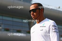 Lewis Hamilton (GBR) Mercedes AMG F1. 12.04.2013. Formula 1 World Championship, Rd 3, Chinese Grand Prix, Shanghai, China, Practice Day.