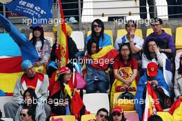 Fans. 12.04.2013. Formula 1 World Championship, Rd 3, Chinese Grand Prix, Shanghai, China, Practice Day.