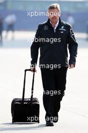 Ross Brawn (GBR) Mercedes AMG F1 Team Principal. 12.04.2013. Formula 1 World Championship, Rd 3, Chinese Grand Prix, Shanghai, China, Practice Day.