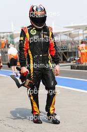 Kimi Raikkonen (FIN) Lotus F1 Team. 12.04.2013. Formula 1 World Championship, Rd 3, Chinese Grand Prix, Shanghai, China, Practice Day.