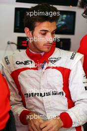 Jules Bianchi (FRA) Marussia F1 Team. 12.04.2013. Formula 1 World Championship, Rd 3, Chinese Grand Prix, Shanghai, China, Practice Day.