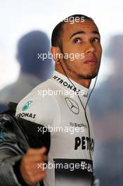 Lewis Hamilton (GBR) Mercedes AMG F1. 12.04.2013. Formula 1 World Championship, Rd 3, Chinese Grand Prix, Shanghai, China, Practice Day.