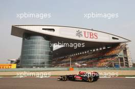 Romain Grosjean (FRA) Lotus F1 E21. 12.04.2013. Formula 1 World Championship, Rd 3, Chinese Grand Prix, Shanghai, China, Practice Day.