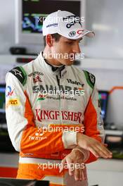 Adrian Sutil (GER) Sahara Force India F1. 12.04.2013. Formula 1 World Championship, Rd 3, Chinese Grand Prix, Shanghai, China, Practice Day.