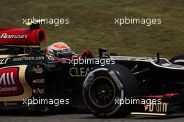 Romain Grosjean (FRA) Lotus F1 E21. 12.04.2013. Formula 1 World Championship, Rd 3, Chinese Grand Prix, Shanghai, China, Practice Day.