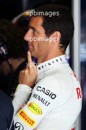 Mark Webber (AUS) Red Bull Racing. 12.04.2013. Formula 1 World Championship, Rd 3, Chinese Grand Prix, Shanghai, China, Practice Day.