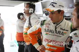 Adrian Sutil (GER) Sahara Force India F1. 12.04.2013. Formula 1 World Championship, Rd 3, Chinese Grand Prix, Shanghai, China, Practice Day.