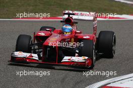Fernando Alonso (ESP) Ferrari F138. 12.04.2013. Formula 1 World Championship, Rd 3, Chinese Grand Prix, Shanghai, China, Practice Day.