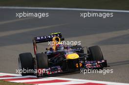 Mark Webber (AUS) Red Bull Racing RB9. 12.04.2013. Formula 1 World Championship, Rd 3, Chinese Grand Prix, Shanghai, China, Practice Day.