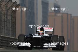 Pastor Maldonado (VEN) Williams FW35. 12.04.2013. Formula 1 World Championship, Rd 3, Chinese Grand Prix, Shanghai, China, Practice Day.