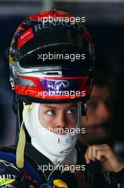 Sebastian Vettel (GER) Red Bull Racing. 12.04.2013. Formula 1 World Championship, Rd 3, Chinese Grand Prix, Shanghai, China, Practice Day.