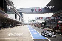 Valtteri Bottas (FIN) Williams FW35. 12.04.2013. Formula 1 World Championship, Rd 3, Chinese Grand Prix, Shanghai, China, Practice Day.