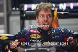 Sebastian Vettel (GER) Red Bull Racing RB9. 12.04.2013. Formula 1 World Championship, Rd 3, Chinese Grand Prix, Shanghai, China, Practice Day.