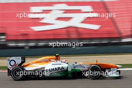 Adrian Sutil (GER) Sahara Force India VJM06. 12.04.2013. Formula 1 World Championship, Rd 3, Chinese Grand Prix, Shanghai, China, Practice Day.