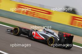 Sergio Perez (MEX) McLaren MP4-28. 12.04.2013. Formula 1 World Championship, Rd 3, Chinese Grand Prix, Shanghai, China, Practice Day.