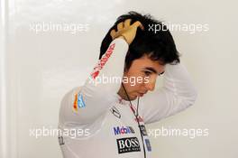 Sergio Perez (MEX) McLaren. 12.04.2013. Formula 1 World Championship, Rd 3, Chinese Grand Prix, Shanghai, China, Practice Day.