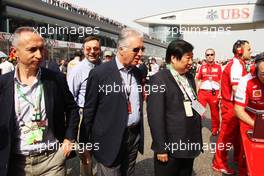 Piero Ferrari (ITA) Ferrari Vice-President. on the grid. 14.04.2013. Formula 1 World Championship, Rd 3, Chinese Grand Prix, Shanghai, China, Race Day.