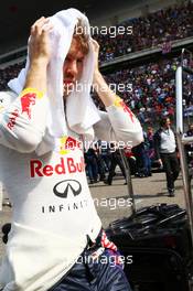 Sebastian Vettel (GER) Red Bull Racing on the grid. 14.04.2013. Formula 1 World Championship, Rd 3, Chinese Grand Prix, Shanghai, China, Race Day.