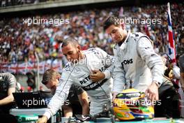Lewis Hamilton (GBR) Mercedes AMG F1 on the grid. 14.04.2013. Formula 1 World Championship, Rd 3, Chinese Grand Prix, Shanghai, China, Race Day.
