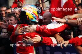 Race winner Fernando Alonso (ESP) Ferrari celebrates in parc ferme. 14.04.2013. Formula 1 World Championship, Rd 3, Chinese Grand Prix, Shanghai, China, Race Day.