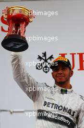 3rd place Lewis Hamilton (GBR) Mercedes AMG F1  14.04.2013. Formula 1 World Championship, Rd 3, Chinese Grand Prix, Shanghai, China, Race Day.