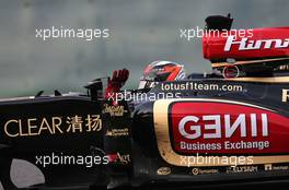 Kimi Raikkonen (FIN), Lotus F1 Team  14.04.2013. Formula 1 World Championship, Rd 3, Chinese Grand Prix, Shanghai, China, Race Day.