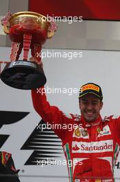1st place Fernando Alonso (ESP) Ferrari. 14.04.2013. Formula 1 World Championship, Rd 3, Chinese Grand Prix, Shanghai, China, Race Day.