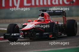 Jules Bianchi (FRA) Marussia F1 Team MR02. 14.04.2013. Formula 1 World Championship, Rd 3, Chinese Grand Prix, Shanghai, China, Race Day.