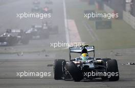 Esteban Gutierrez (MEX), Sauber F1 Team  14.04.2013. Formula 1 World Championship, Rd 3, Chinese Grand Prix, Shanghai, China, Race Day.