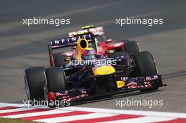 Mark Webber (AUS) Red Bull Racing RB9. 14.04.2013. Formula 1 World Championship, Rd 3, Chinese Grand Prix, Shanghai, China, Race Day.